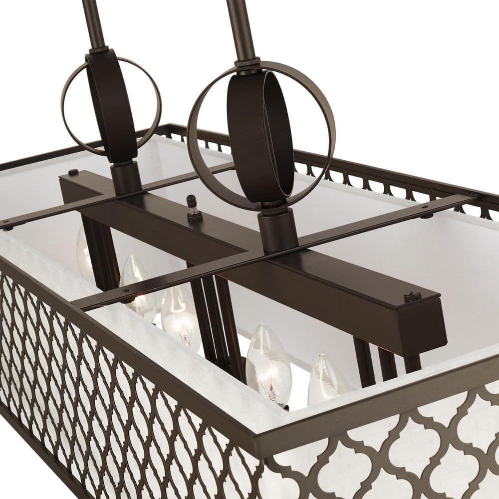 9 - Light Square / Rectangle Chandelier