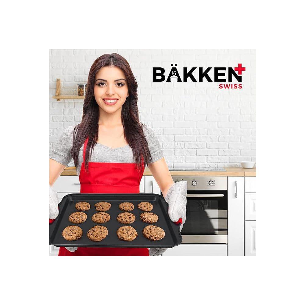 Lifemaster Lifemaster Non-Stick Steel 5 Piece Baking Sheet Set