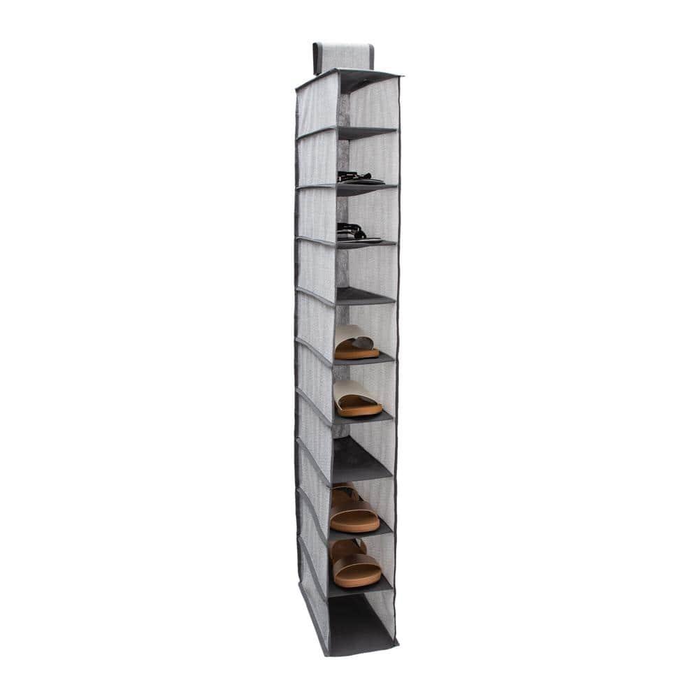 Simplify 10 Pair Hanging Shoe Organizer