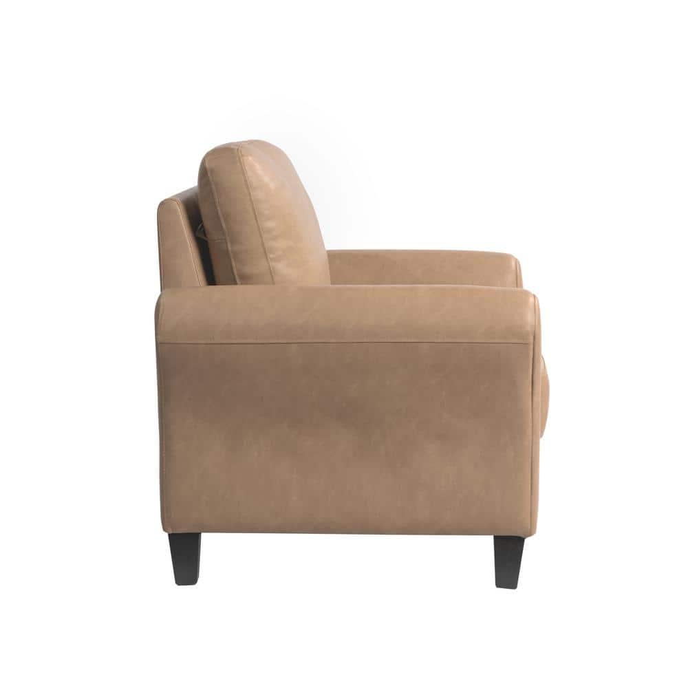 Lifestyle Solutions Willow Chair Light Brown Vegan Leather