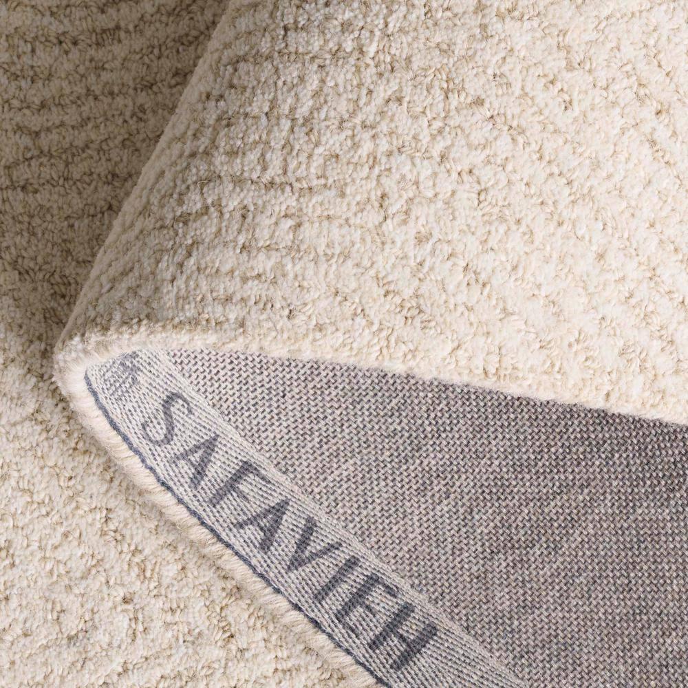 SAFAVIEH Abstract Caelestinus Ogee Wool Runner Rug, Ivory/Beige, 2'3" x 8'