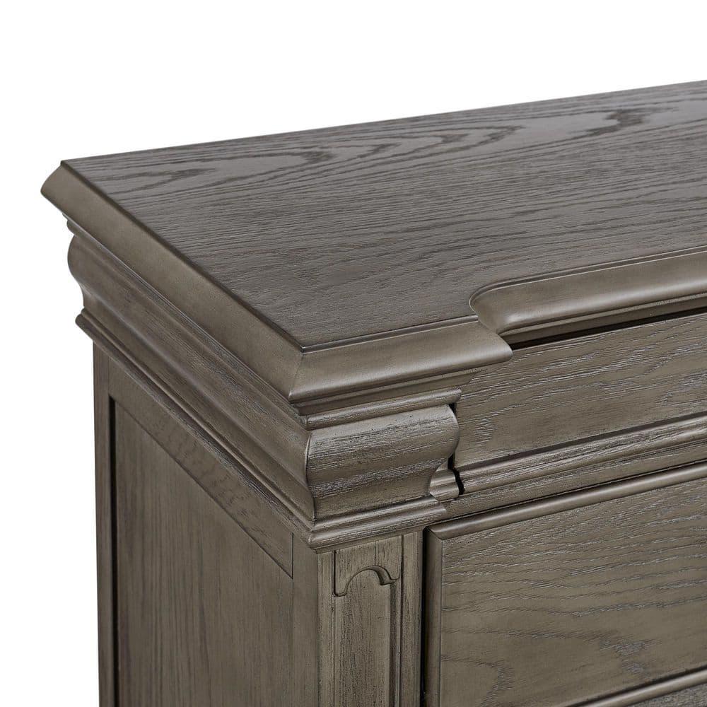Elements Paterson  6-Drawer Chest in Grey