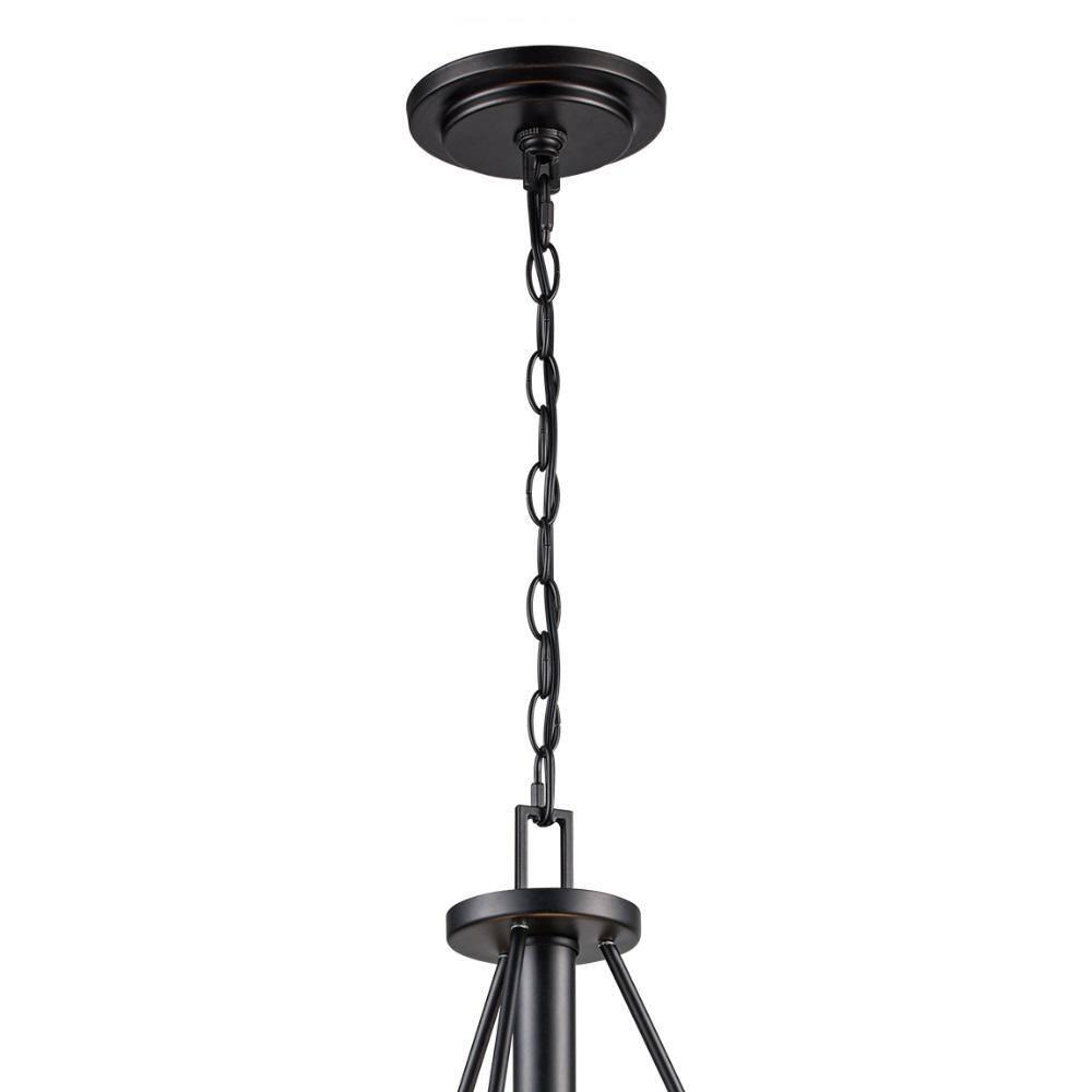 Trans Globe Lighting 70528 Mod Pod 3 Light 16" Wide Pendant - Black