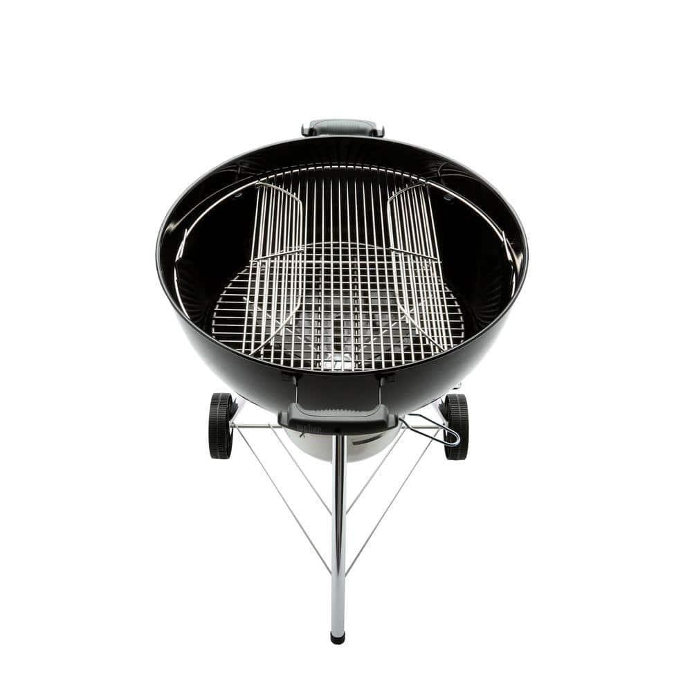 Weber Original Kettle Premium 22-Inch Charcoal Grill - Black - 14401001