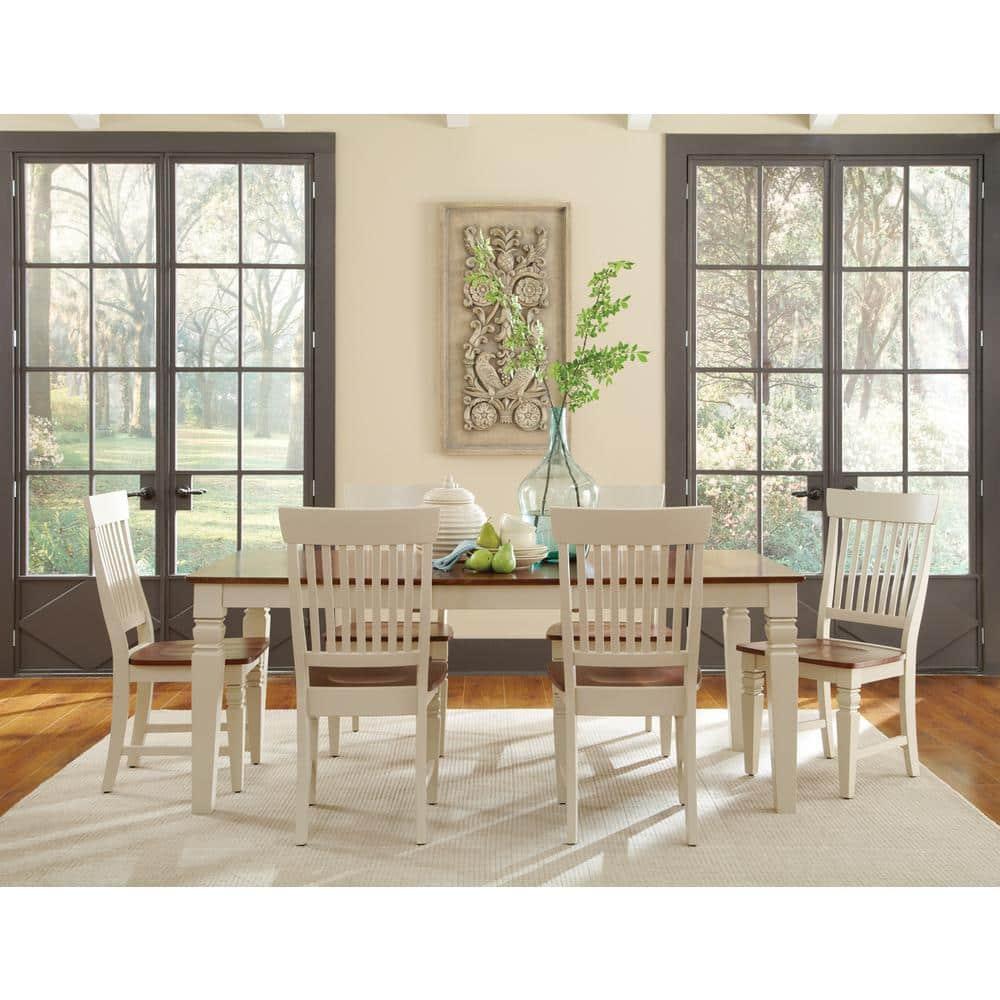 International Concepts Java Butterfly Drop Leaf Extendable Dining Table - Unfinished: Seats 6, Wood Frame, Modern Style