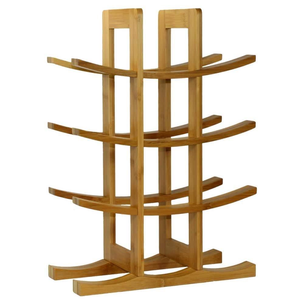 Oceanstar 12-Bottle Natural Wine Rack