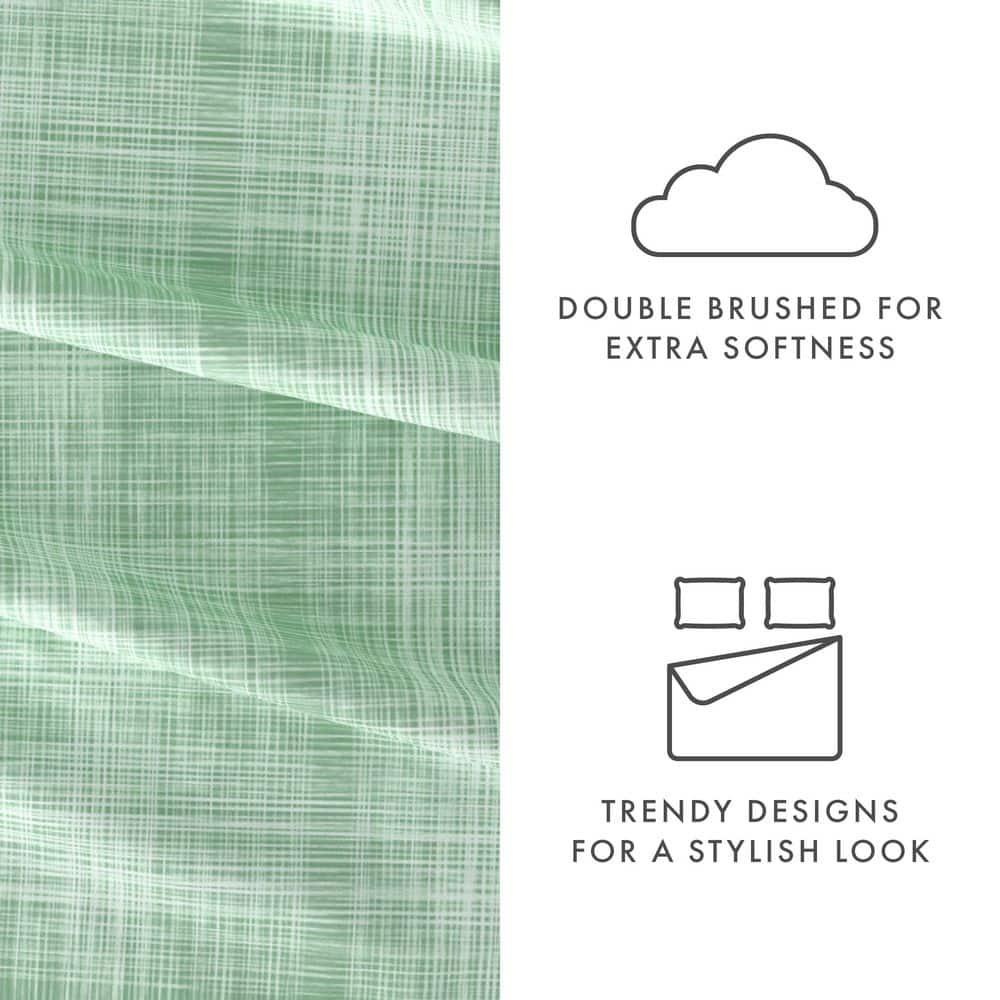 Becky Cameron Simply Soft™ Thatch Pattern Microfiber Sheet Set