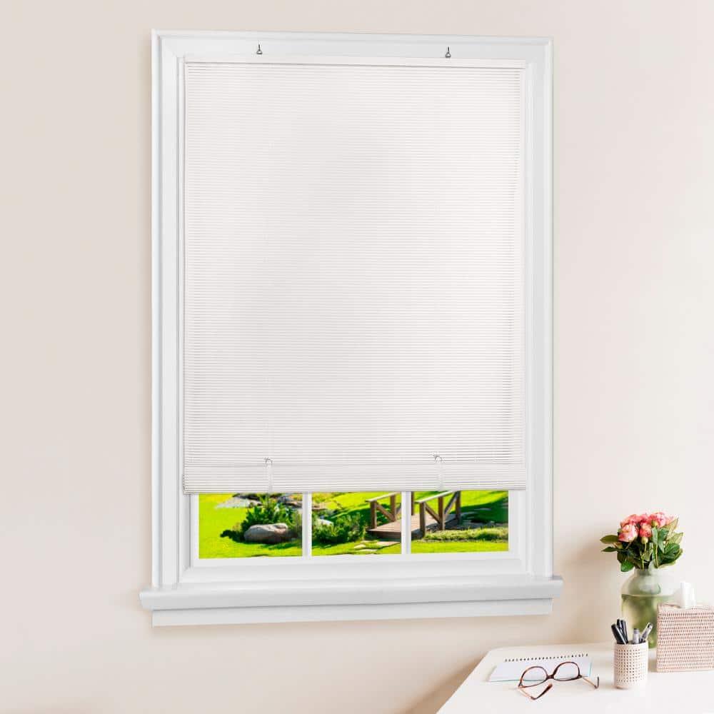 Ergode Cordless Solstice Vinyl Roll-Up Blind 30x72 - White