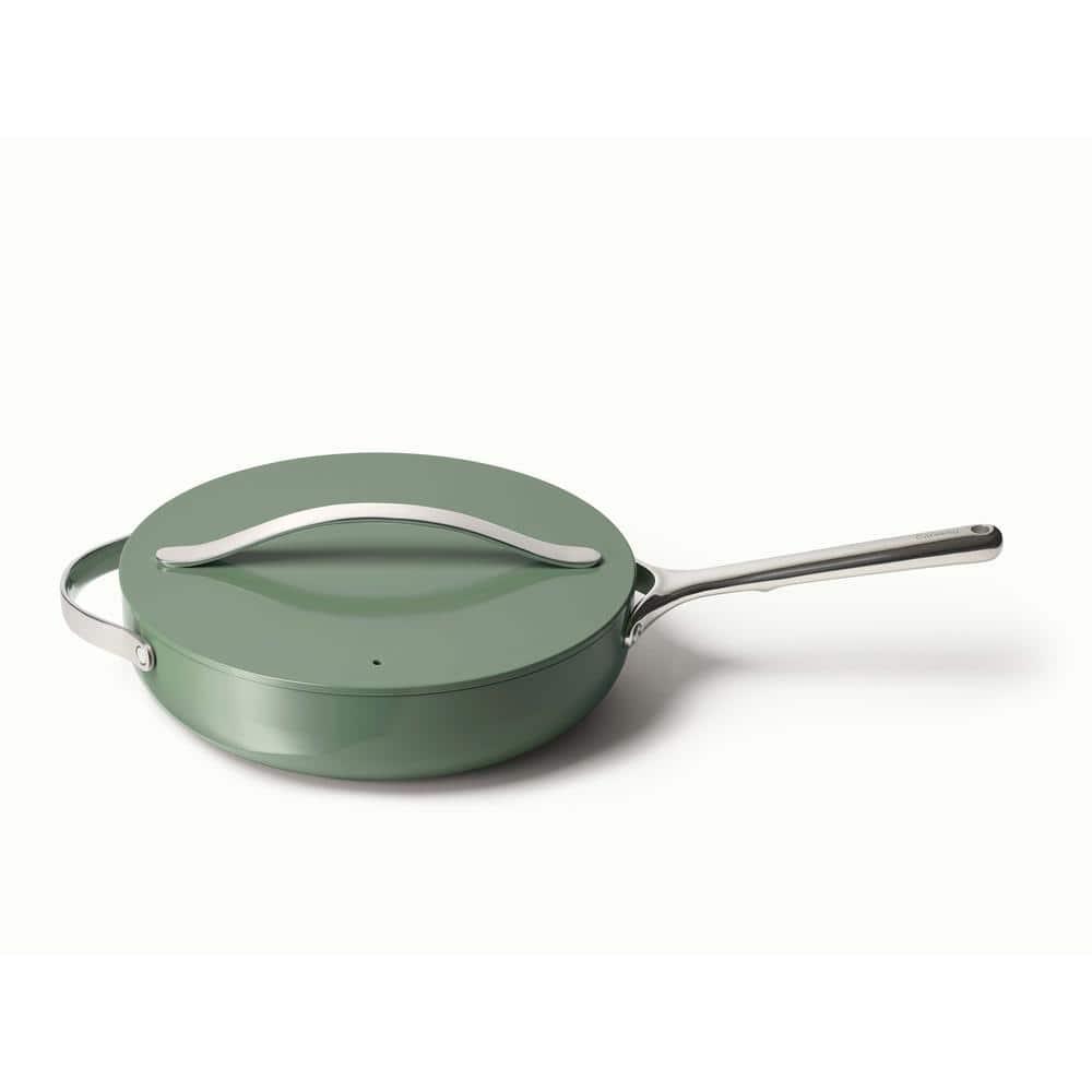 Caraway Sage Green Non-Stick Ceramic Sauté Pan