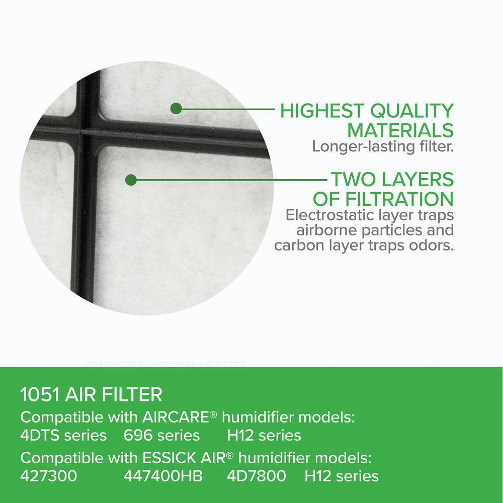 AIRCARE Filter,18.5x10.5x1". 1051
