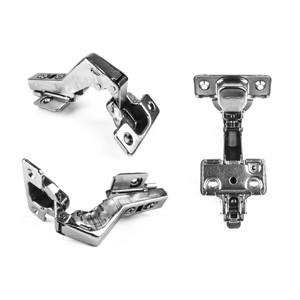 Berta 110 Degree Full Overlay Soft Close Concealed Face Frame Cabinet Hinges (60 Pack)