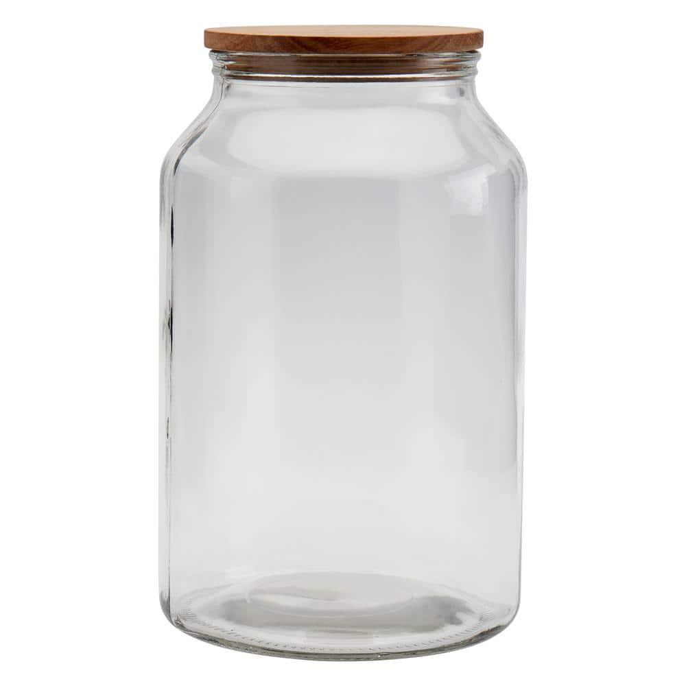 Mason Craft & More Vintage Storage Jars Glass Canister - Set of 4 (Set of 4)