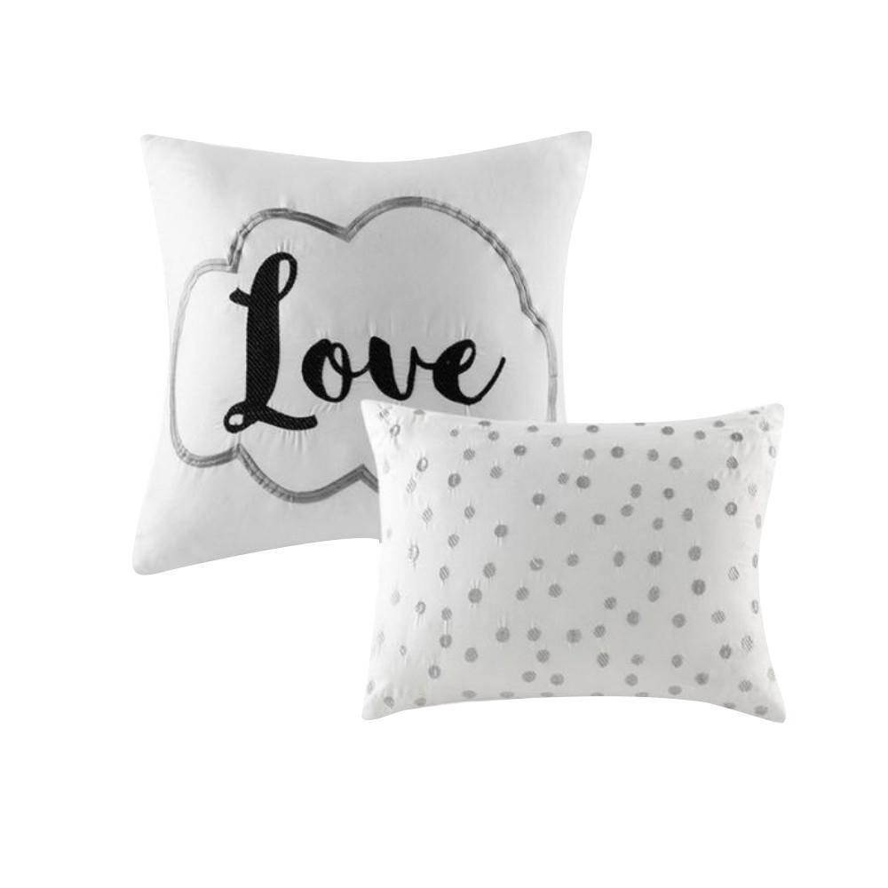 Intelligent Design Raina Metallic Printed Comforter Set