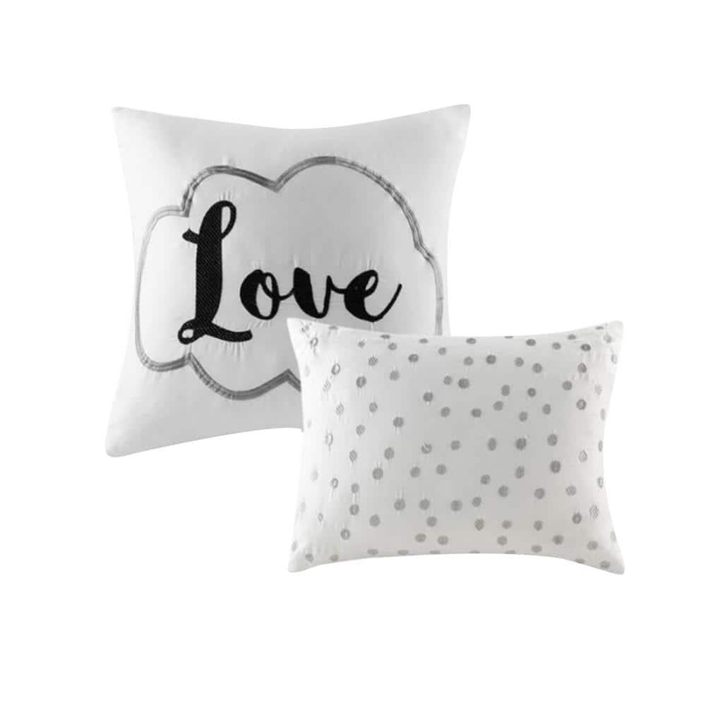 Intelligent Design Raina Metallic Printed Comforter Set