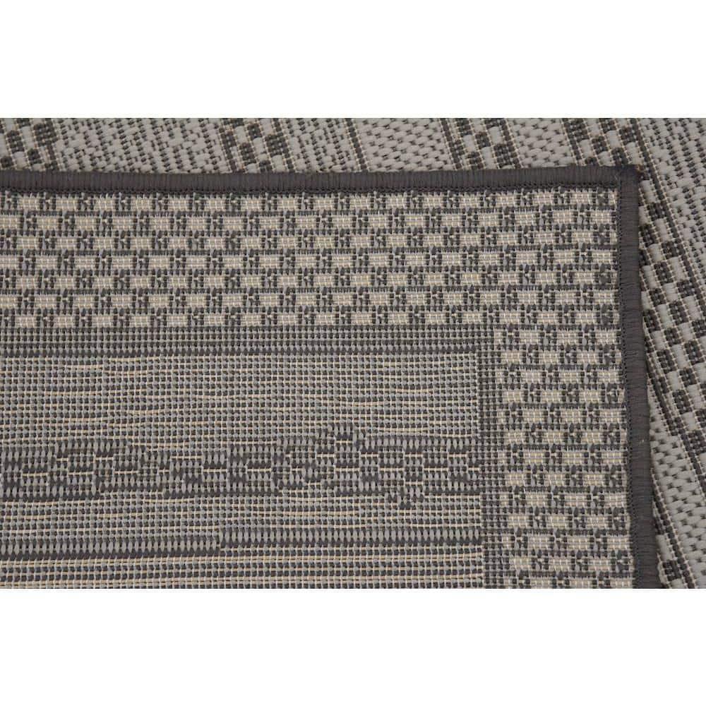 McLellen Striped Indoor / Outdoor Rug