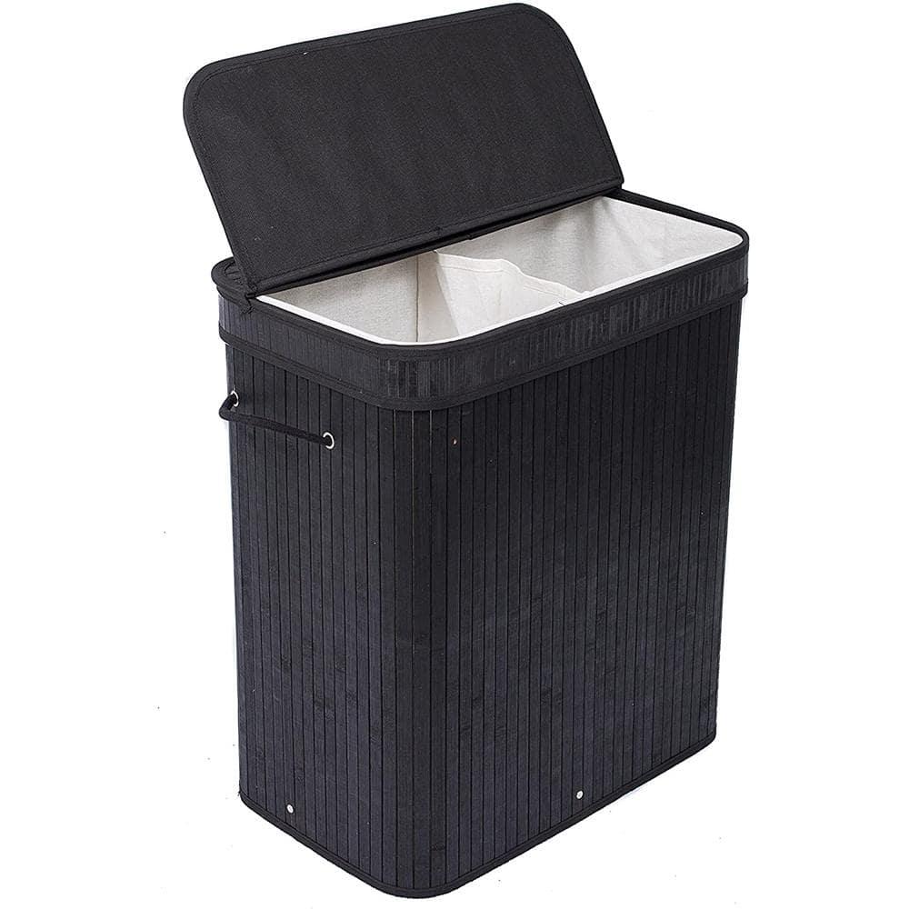 BirdRock Home Bamboo Laundry Sorter with Handles