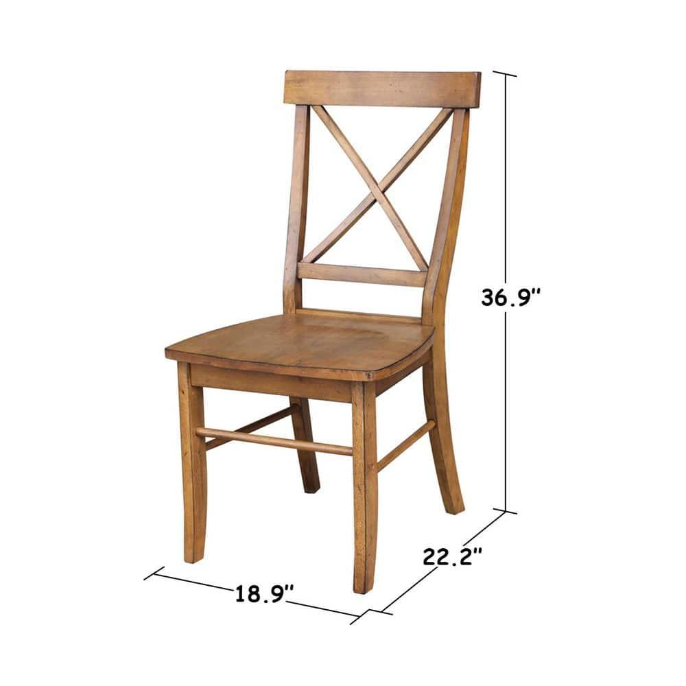 X-Back Chair with Solid Wood Seat