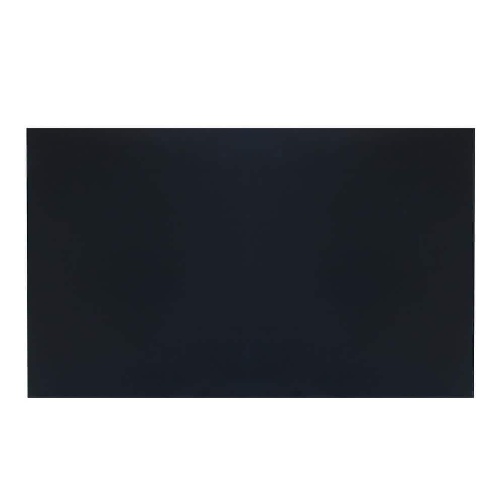 30" x 48" Solid Wood Top Counter Height Table with Shaker Legs Black - International Concepts: Parawood, Non-Extension