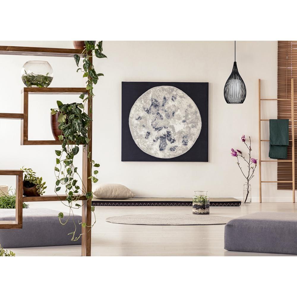 Lotus Single Light Steel Dimmable Pendant