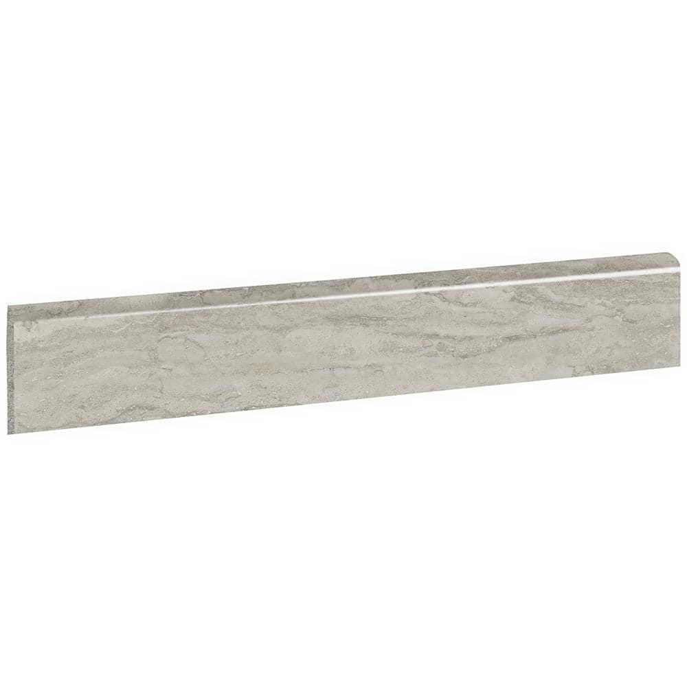 Bond Tile Core Travertine 2.36" x 23.62" Porcelain Bullnose Tile Trim