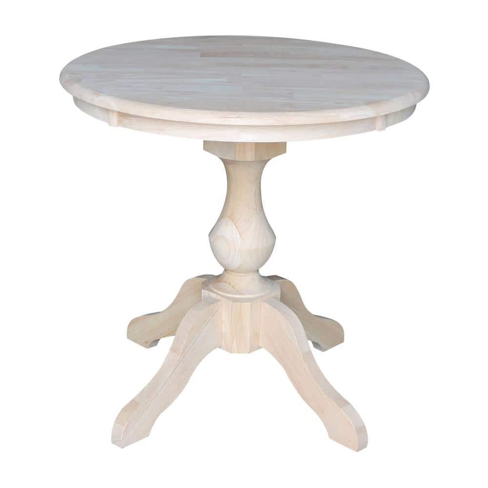 International Concepts 30" Round Top Pedestal Table - 28.9"H