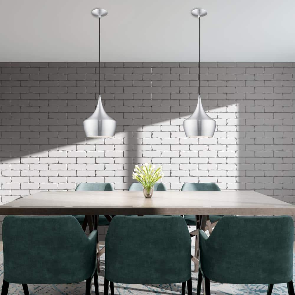 Schultz Single Light Metal Dimmable Pendant