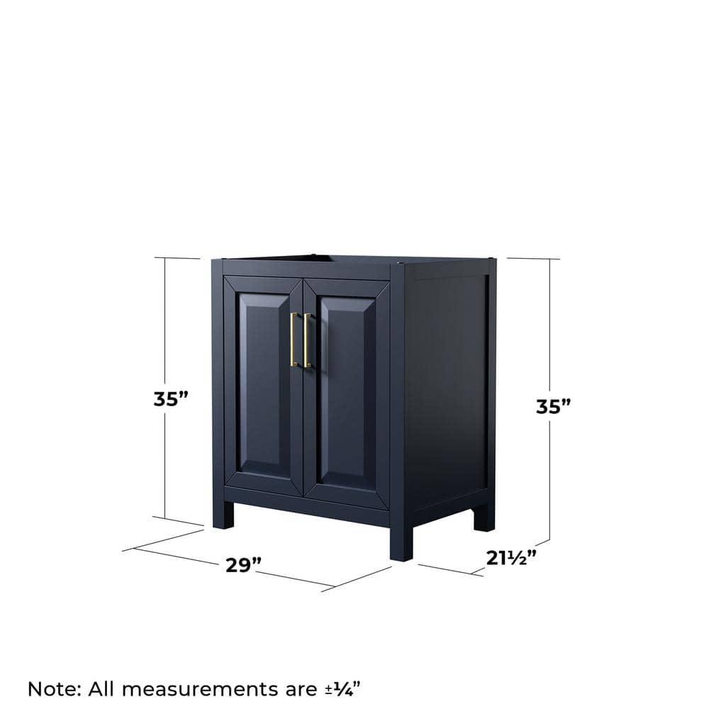 Daria 29" Single Bathroom Vanity Base Only