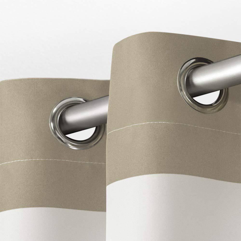 Longshore Tides Agim Polyester Semi Sheer Curtain Pair (Set of 2)