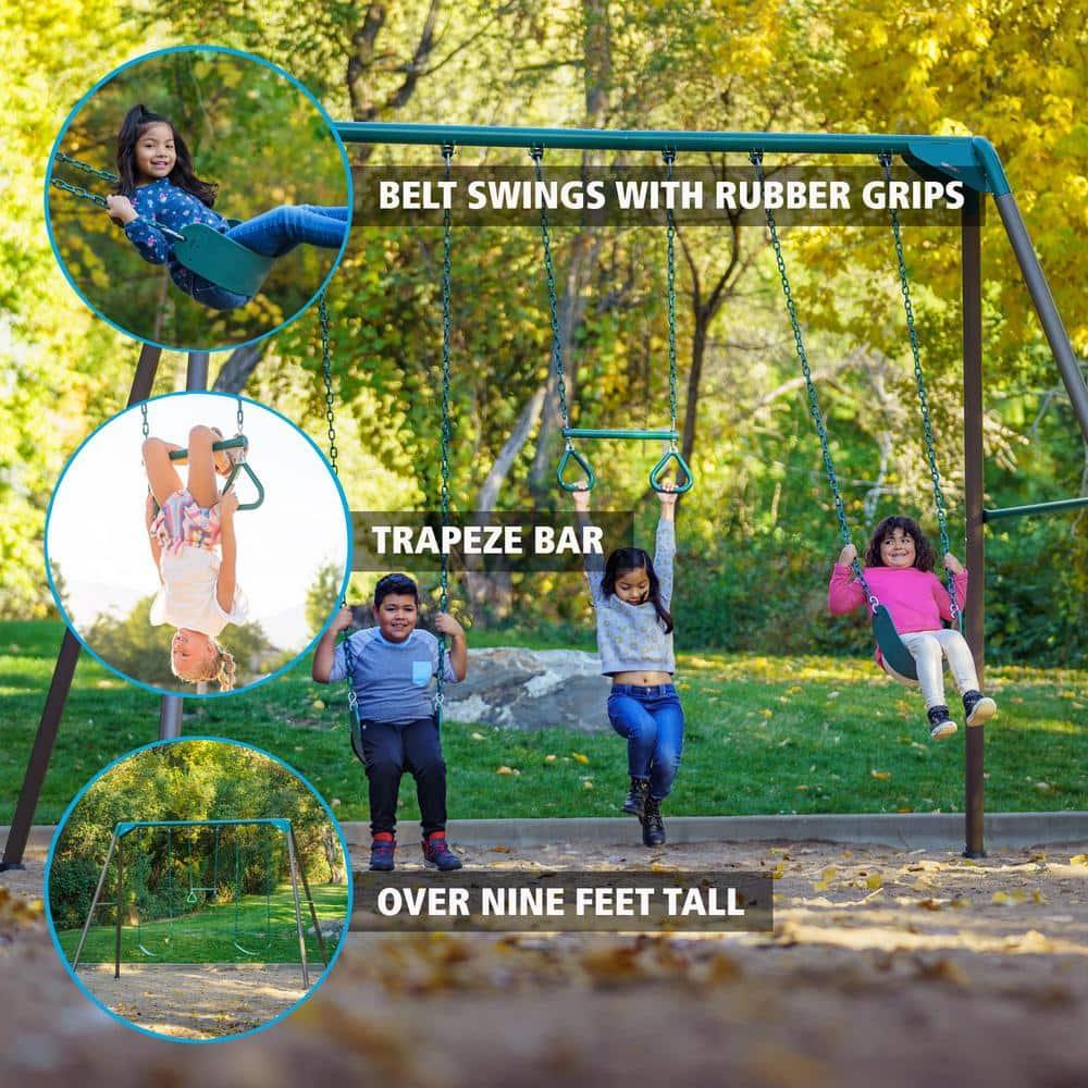 Lifetime Playset 10' Swing Set - Earthtone
