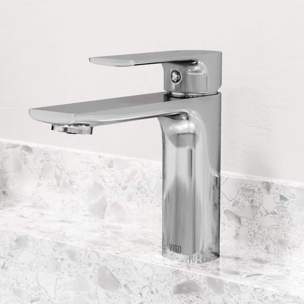 Davidson 6" H Single Handle Single Hole Bathroom Faucet