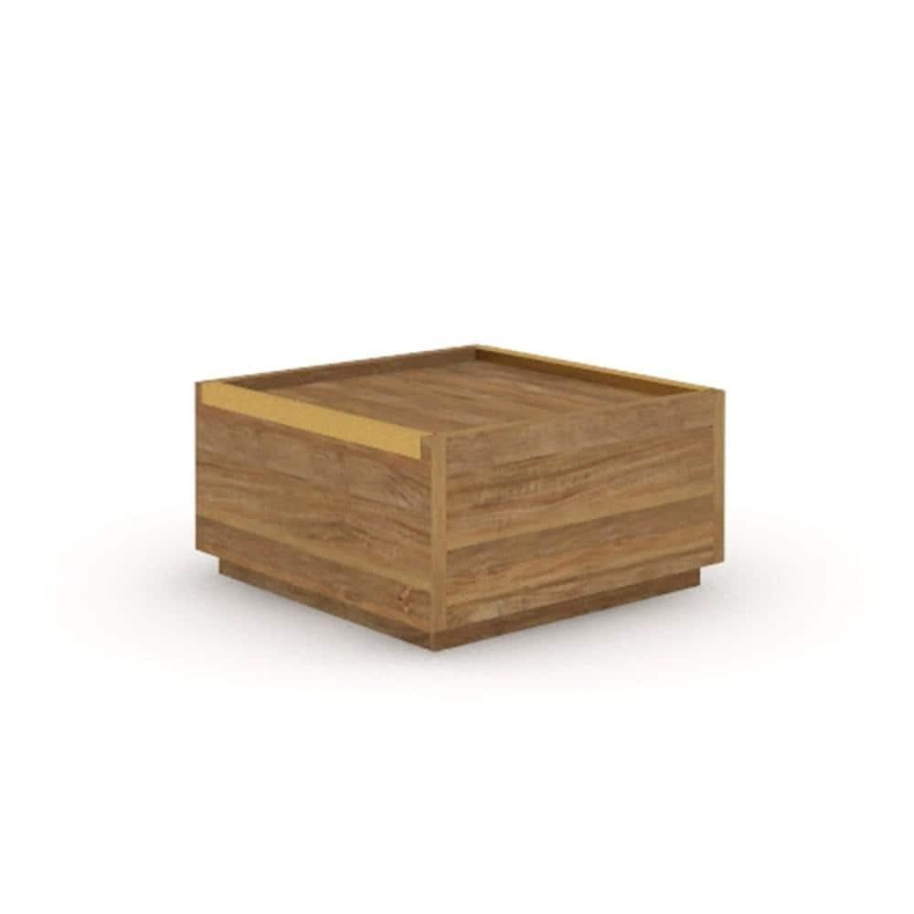 Manhattan Gate Coffee Table with Storage Sindoori Mango - Sauder: Modern Style, 2 Drawers, Lightweight Construction