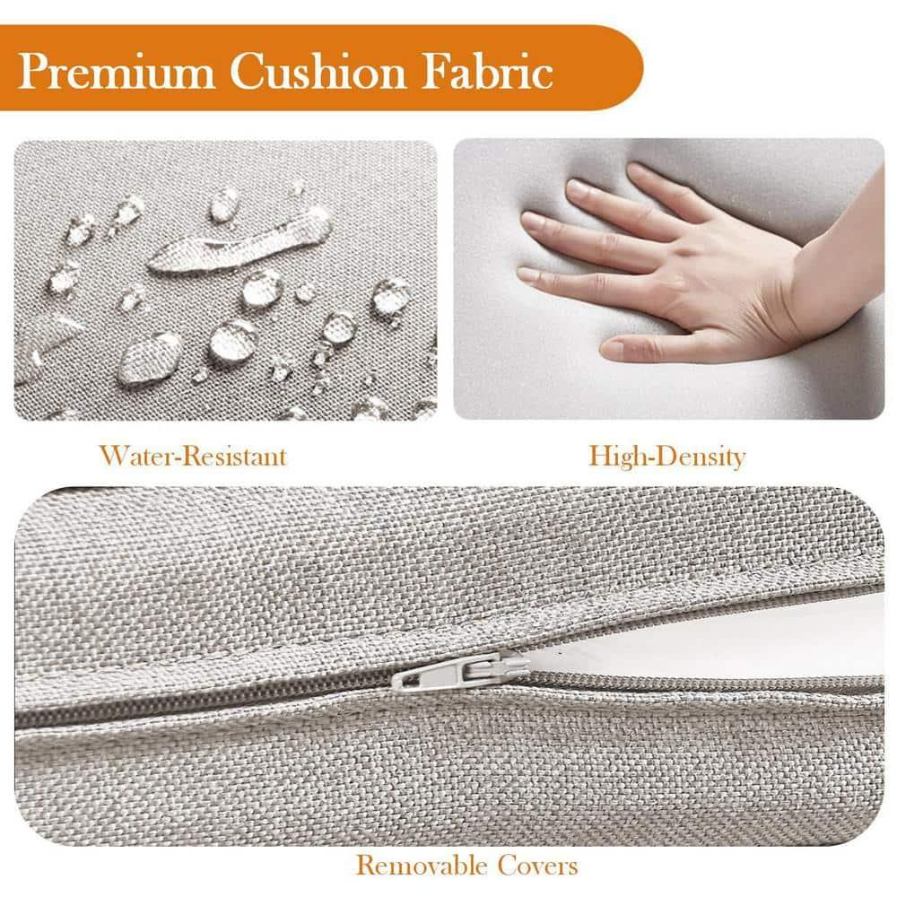 Carolina Outdoor Wicker Swivel Glide Chair with Cushions