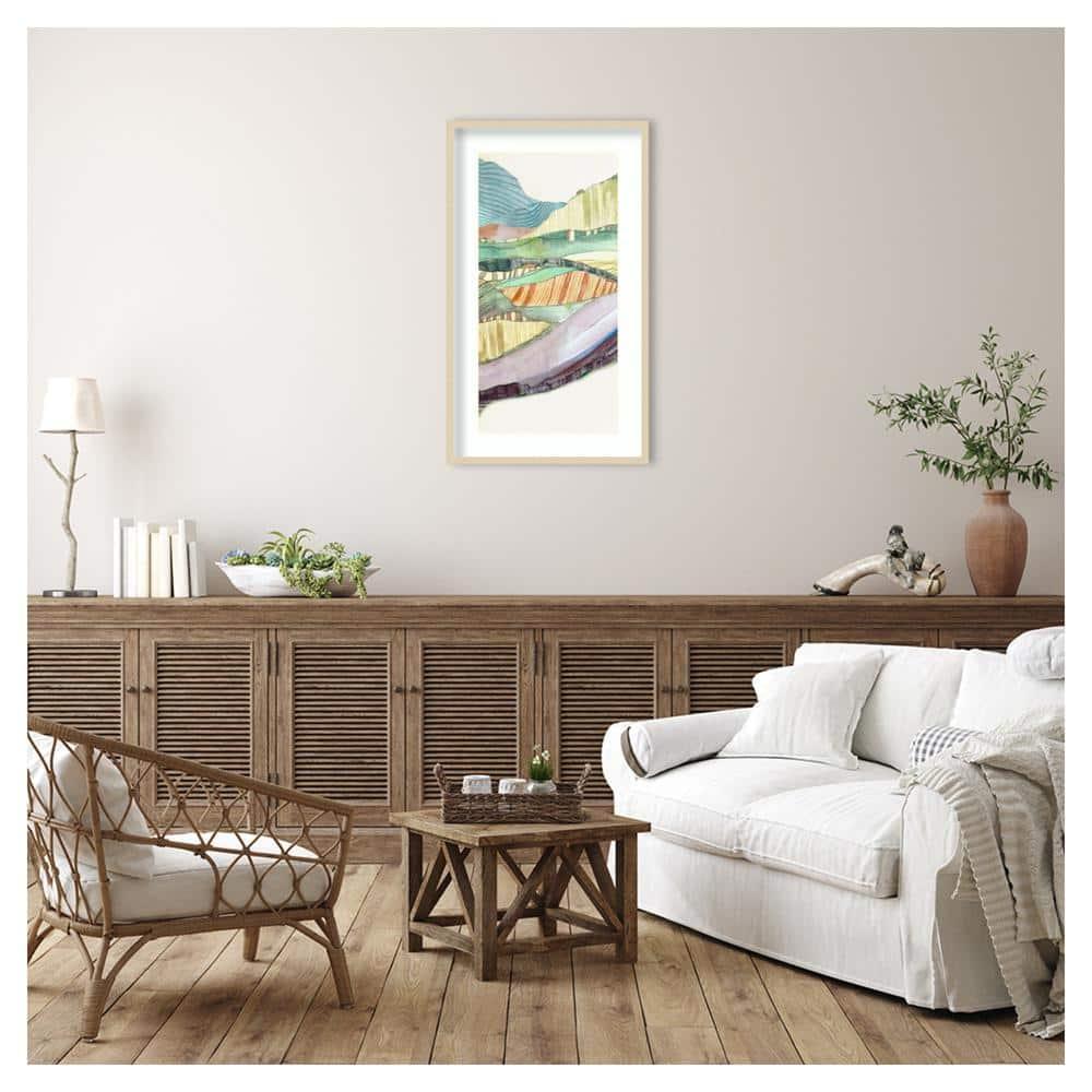 Amanti Art 24"x41" Movements by Jacob Q Wood Framed Wall Art Print