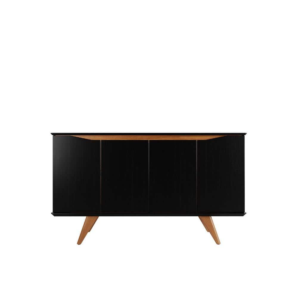 53.15" Tudor 4 Shelf Sideboard - Manhattan Comfort