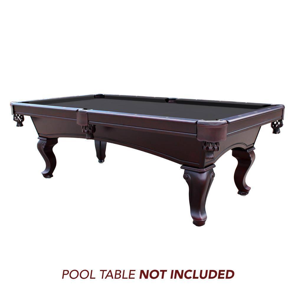 Championship Saturn II 7' Billiard Table Felt w/1 Bed Cloth & 6 Rail Cloths,Black (7 Count)