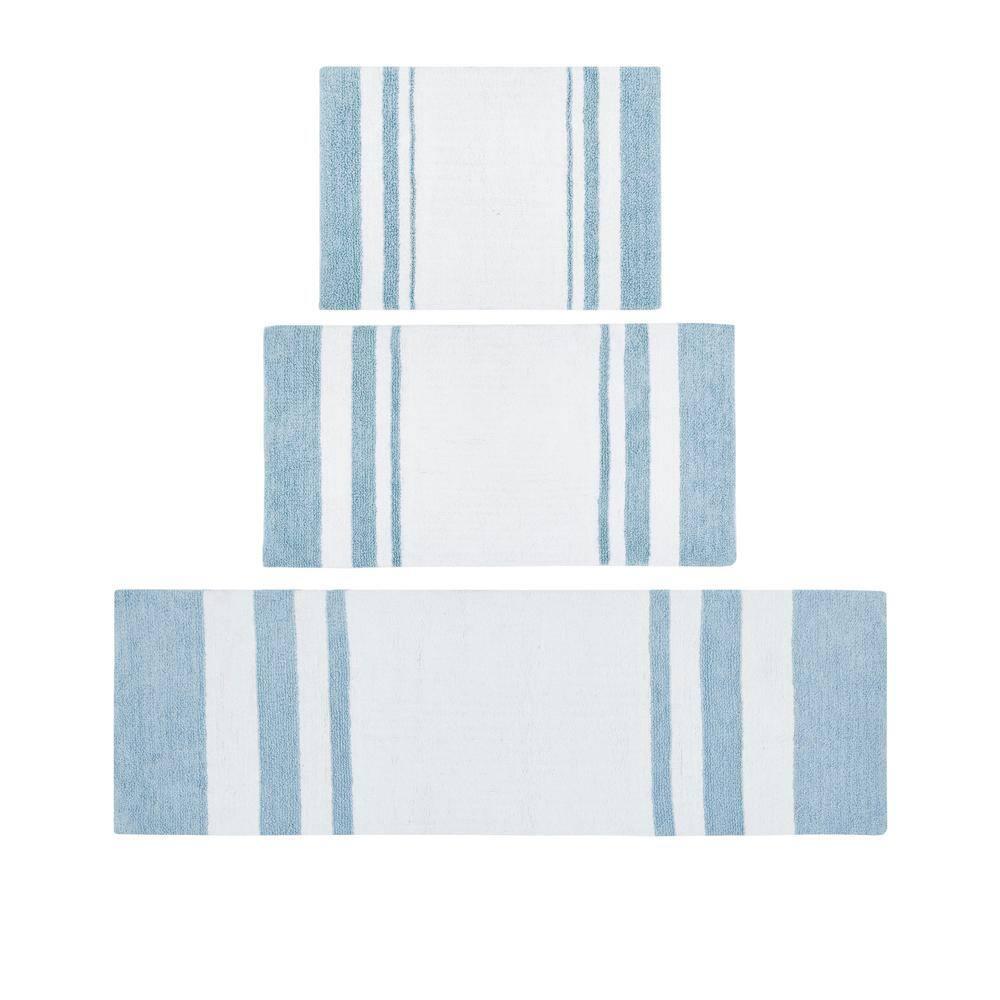 Madison Park Cotton Reversible Bath Rug