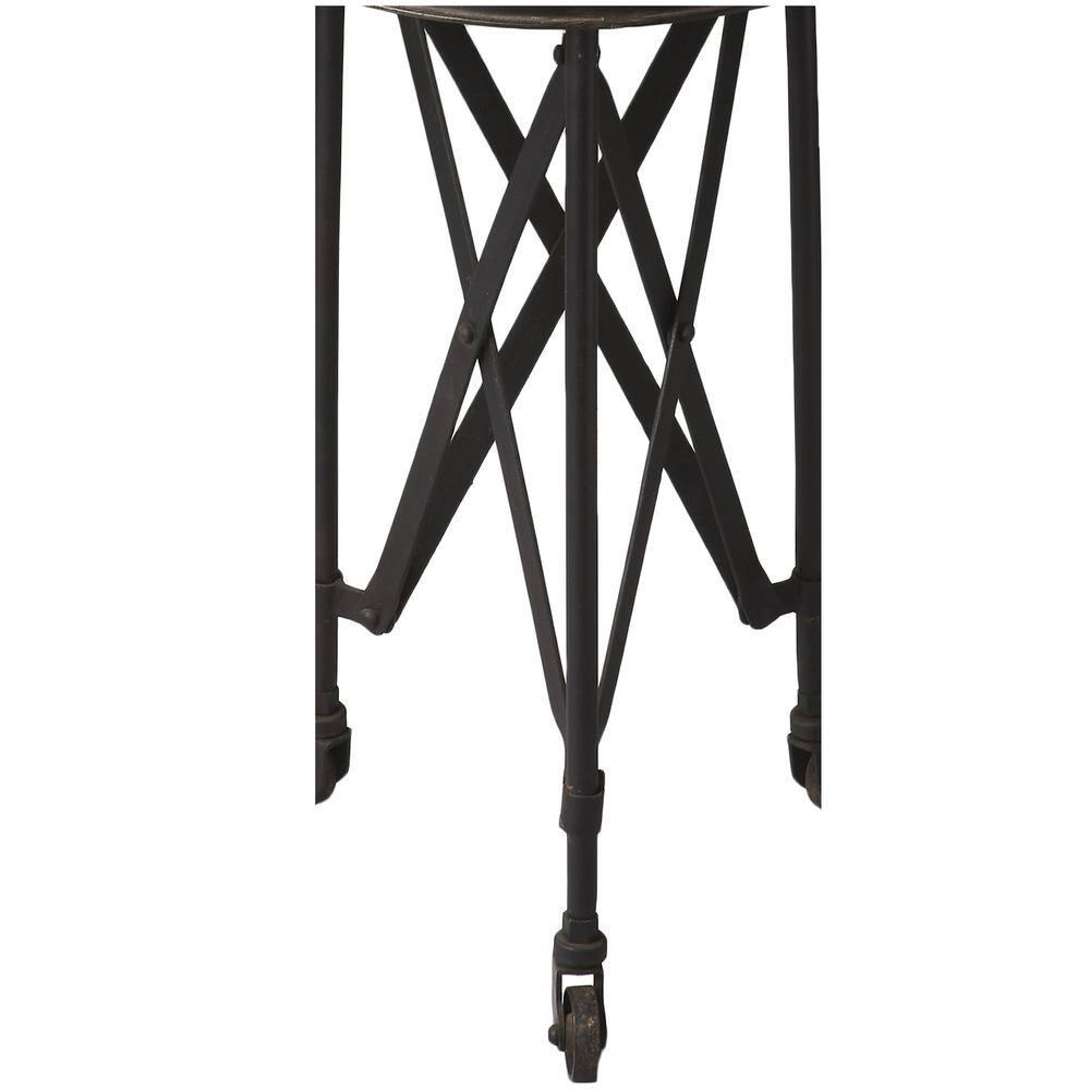 Butler Specialty Metalworks Round Iron Accent Table In Black