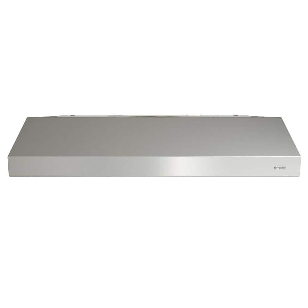 Broan NuTone 30" Stainless Steel 300 CFM Convertible Under Cabinet Range Hood with Mesh Filter