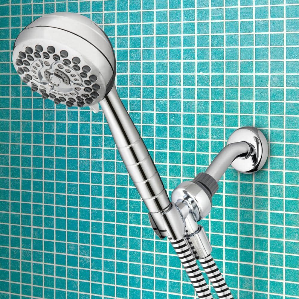 Waterpik Chrome 7 Mode PowerPulse Handheld Shower Head