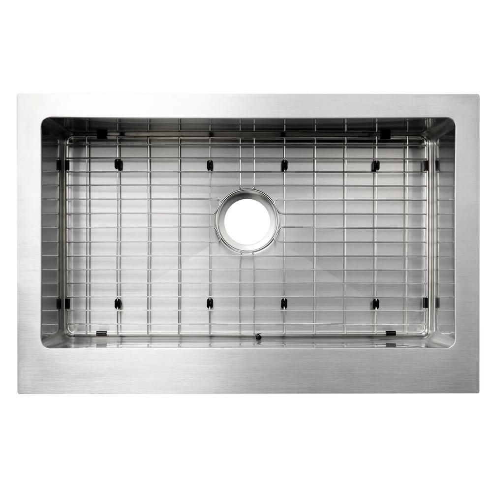 CMI 482-6767 Lapeer 31'' L Farmhouse / Apron Single Bowl Stainless Steel Kitchen Sink
