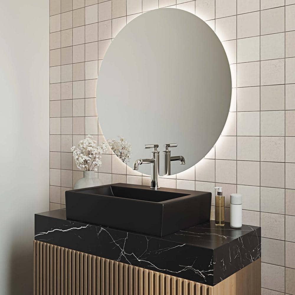 Claire 20 Rectangle Ceramic Vessel Sink