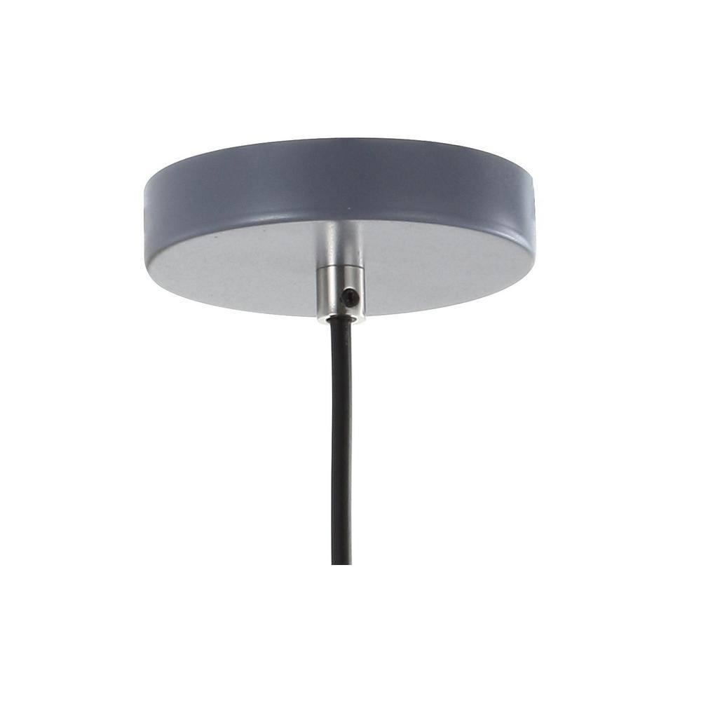 Paul 11" Farmhouse Metal LED Pendant, Gray
