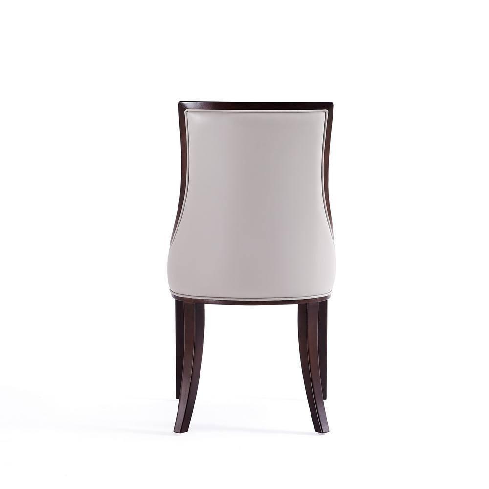 Faux Leather Upholstered Side Chair