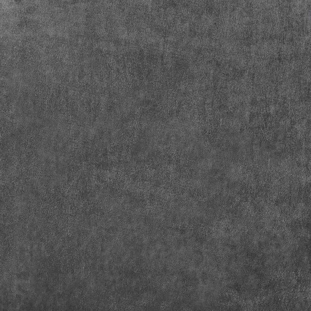 Set of 2 96"x54" Velvet Heavyweight Grommet Top Window Curtain Panel Gray: Light Filtering, Polyester, Exclusive Home