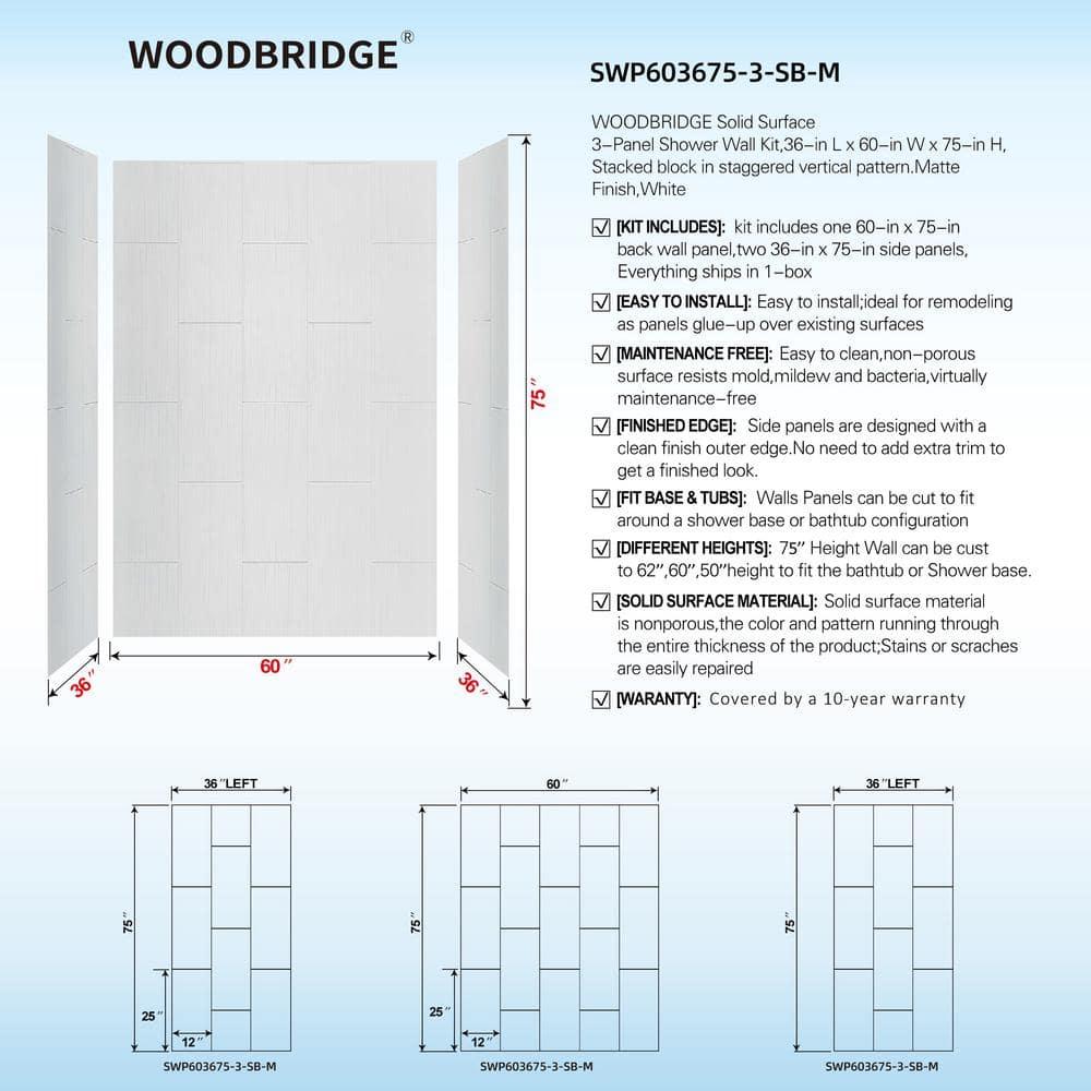 60'' W 75'' H Framed Rectangle Shower Stall