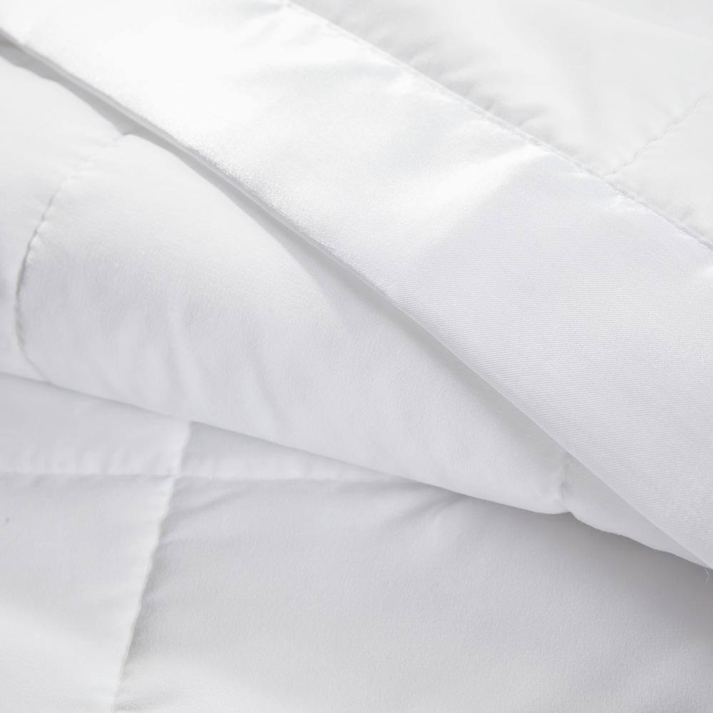 Madison Park Lightweight Down Alternative Blanket with Satin Trim