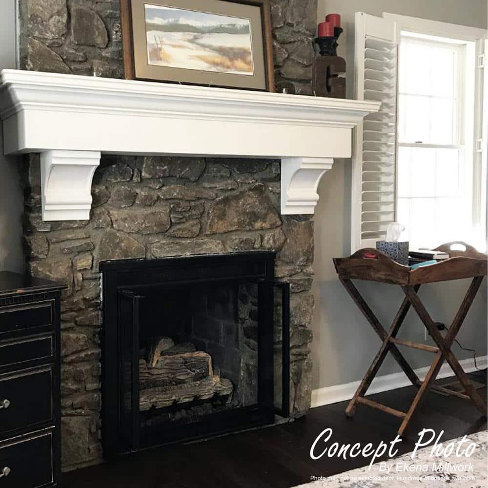 Ekena Millwork 1 7/8"W X 6"D X 6"H Athens Architectural Grade PVC Corbel