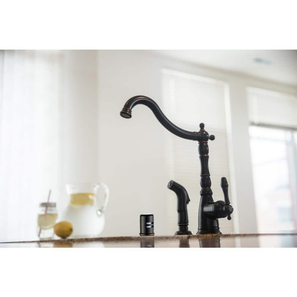 Design House 522961 Dish Washer Air Gap with Cover, Prevent Drain Water Back Up, Oil Rubbed Bronze