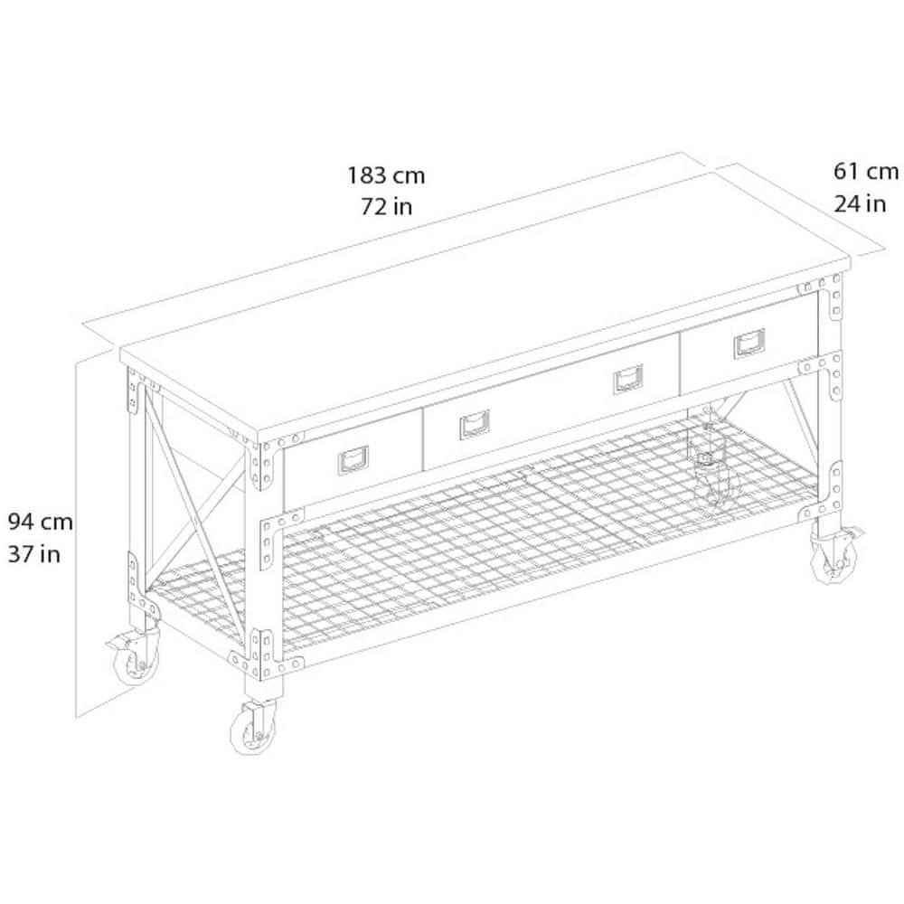 Duramax Building Products Duramax New Workbench 72" Wood Workbench