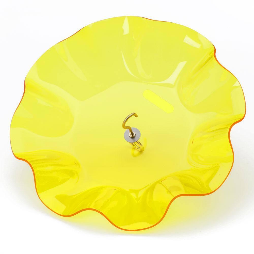 Birds Choice Birds Choice 13" Acrylic Bird Feeder Weatherguard, Yellow